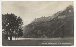 um 1910 Wallenstadt Walenstadt Feldpost Kaserne Militärpost