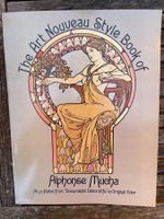 The Art Nouveau Style Book Of ALPHONSE MUEHA (1980)
