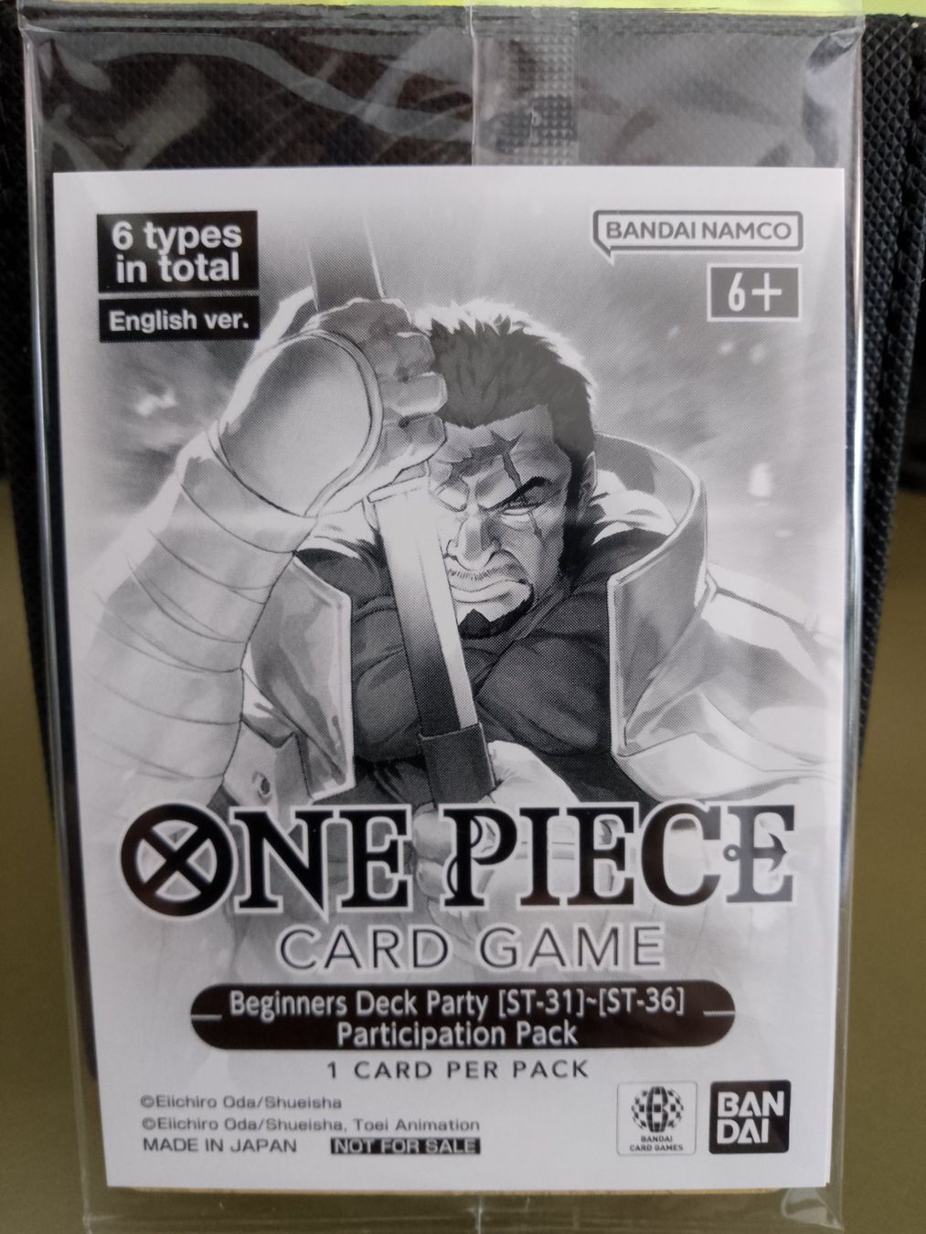 Bandai Carte collezionabili: One Piece Beginners Deck Party ST31-ST36 Participation Pack – Nuovo e nell'imballaggio originale da Jona venduto da Stack