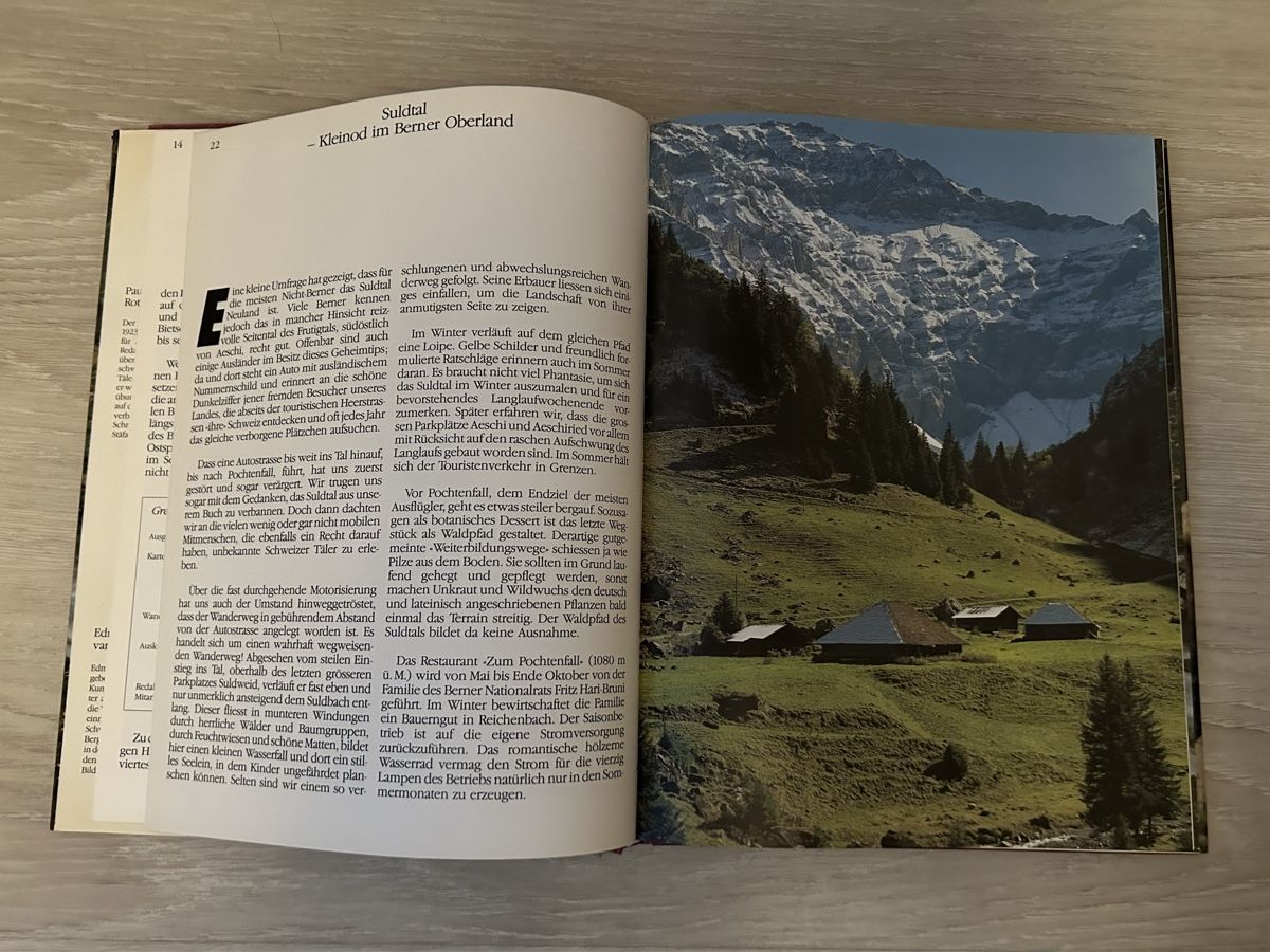 Libri: Buch Unbekannte Schweizer Täler – Usato da Brunnen venduto da Bastelrausch 3