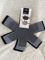Pfannenschoner Set, 6 Stück, Grau/Schwarz