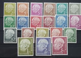 BRD Heuss Mi-Nr. 177-196 Postfrisch 300 Fr