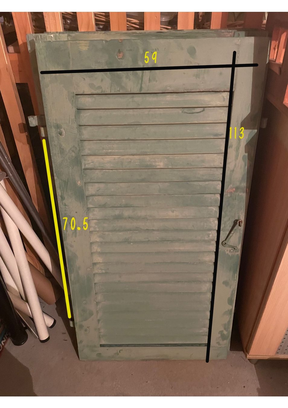 Persiane: 4 alte Fensterbalken – Usato da Altdorf UR venduto da Zwei_m 1