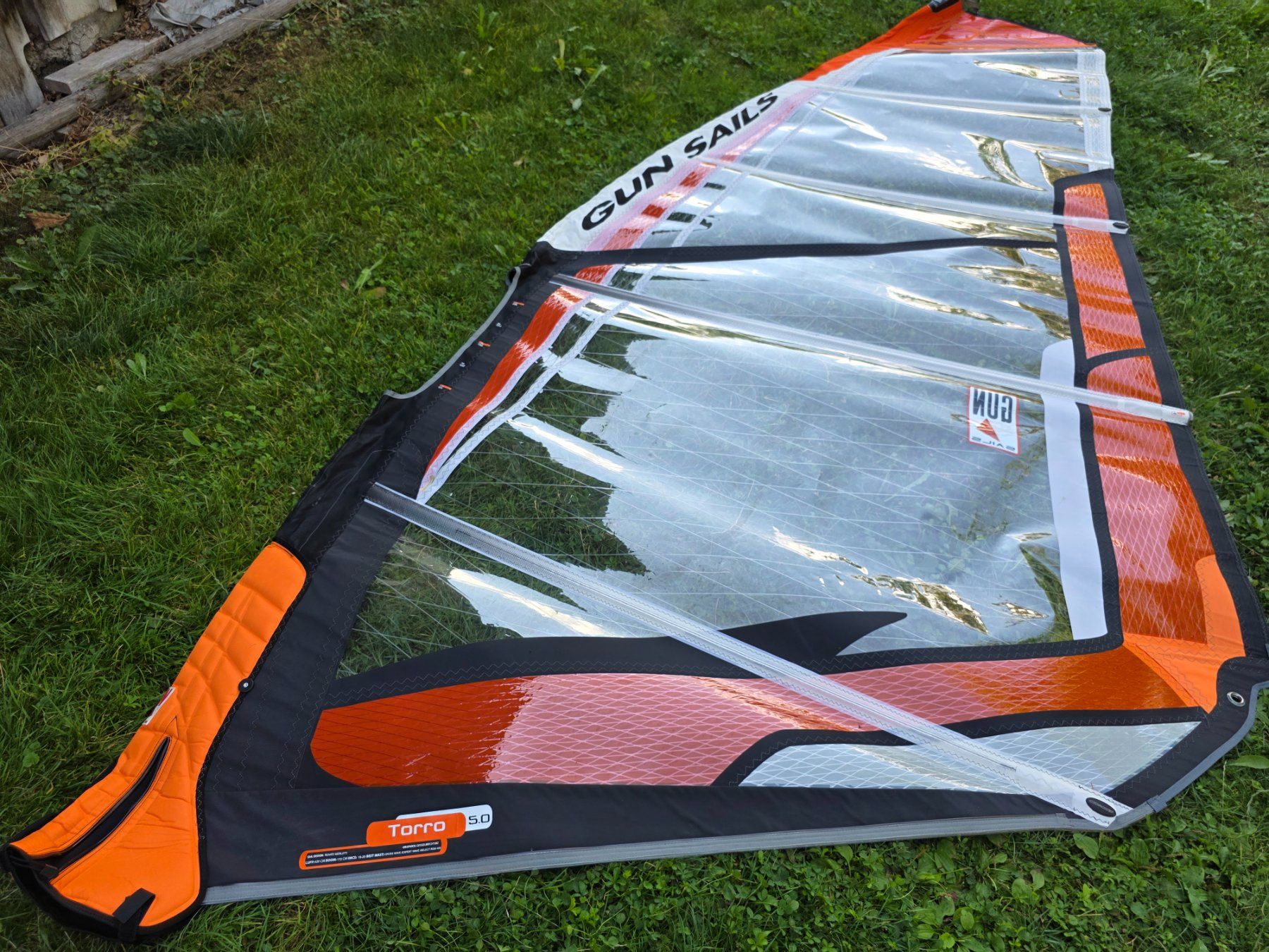 Surf: Windsurfsegel Gun Torro 5,0 – D'occasion à Buchs SG par swisssurfer007 1