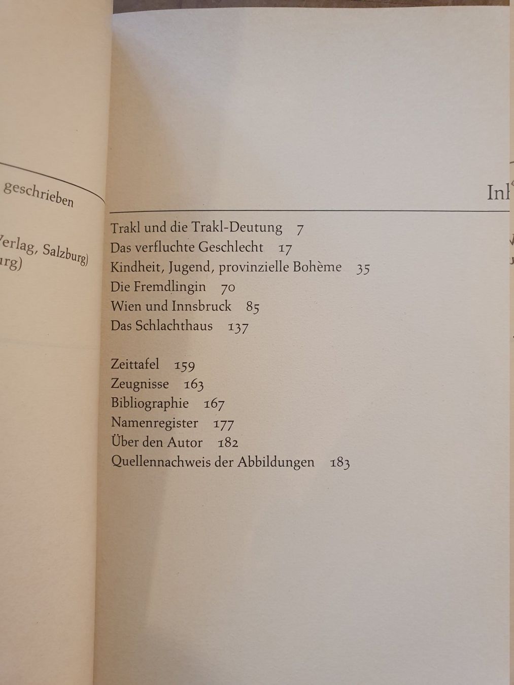Libri: Trakl Otto Basil RoRoRo – Usato da Zürich venduto da loosebone 1