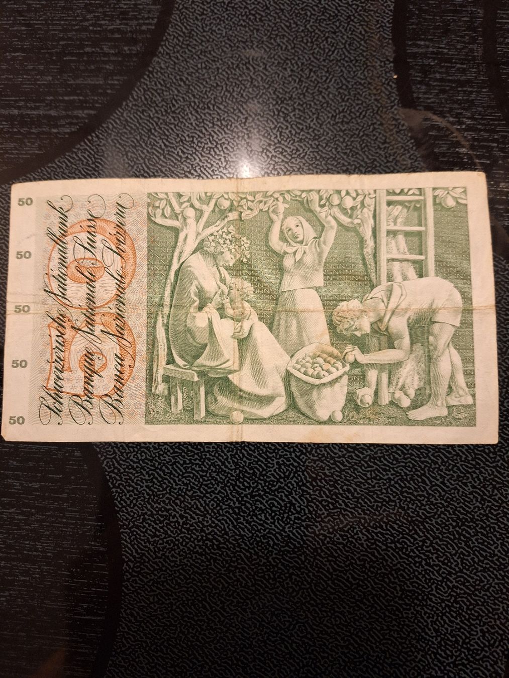 Banknoten: 50 CHF Note - Seltene Banknote - guter Zustand – Gebraucht aus Schangnau von Arnika56 1
