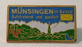 Z796 - Pin PTT Die Post Münsingen im Aaretal