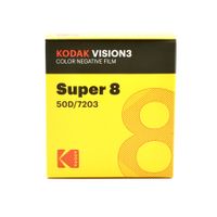 film neuf super 8 Kodak Vision3 50D - 15 mètres