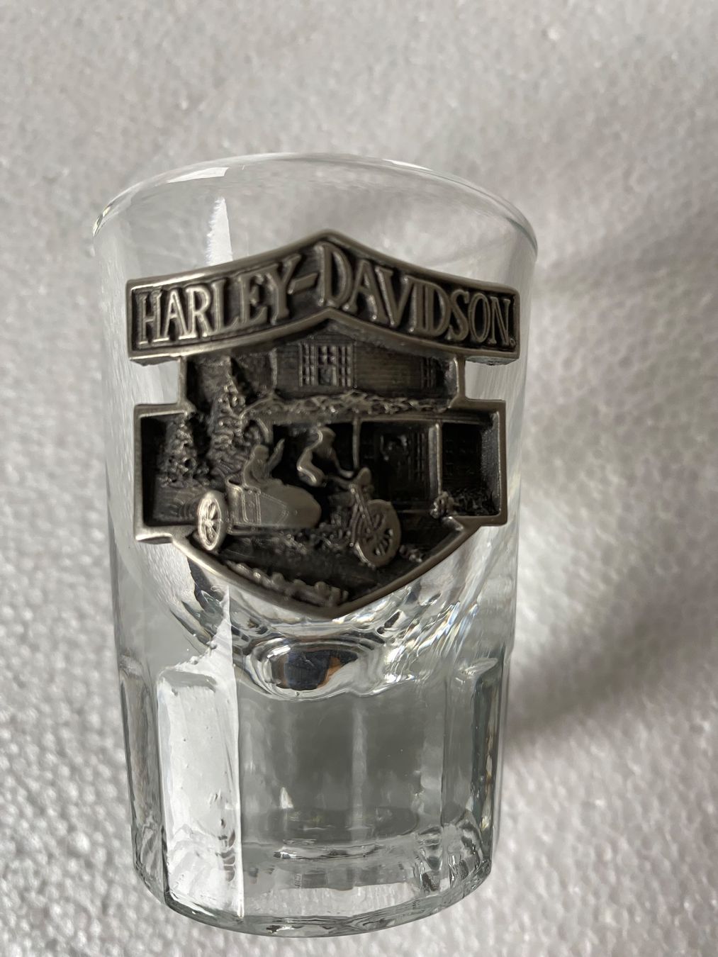 Harley-Davidson Bicchieri: 2 tolle robuste Harley - Davidson Schnaps-Gläser – Nuovo (secondo la descrizione) da Berg TG venduto da Electrolux23 1