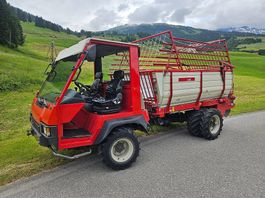 Aebi TP58 E mit Ladewagen LD31 K