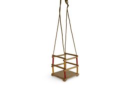 Babyschaukel aus Holz