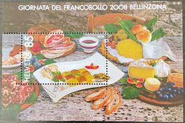 Sonderblock Tag der Briefmarke Bellinzona