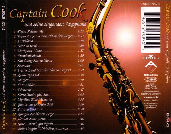 CDs: Cook Captain & Singende Saxophone: Das Beste von CD – Neu und originalverpackt aus Steinhausen von Vilivinili 1