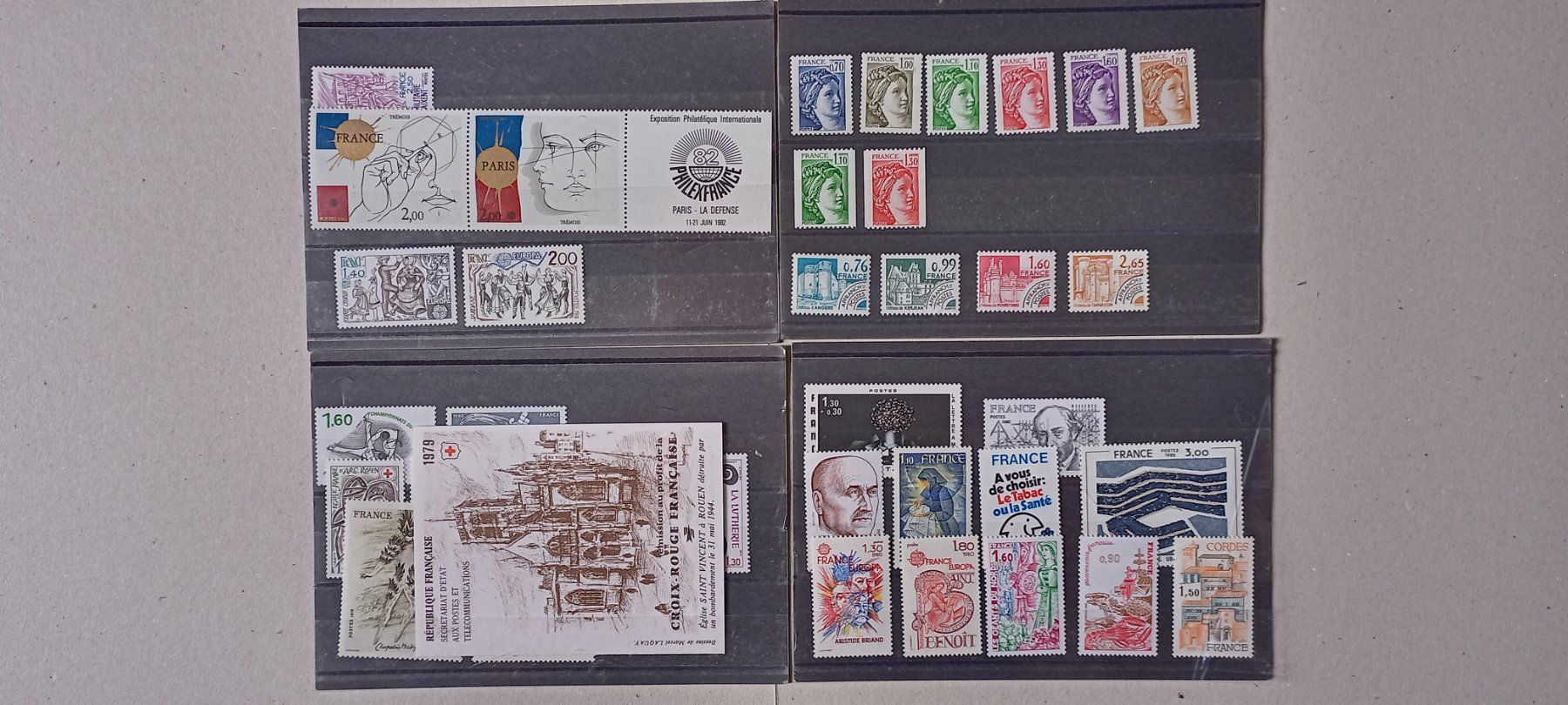 Alle Briefmarken: Briefmarken Frankreich – Neu (gemäss Beschreibung) aus Brugg AG von Flohzi 4
