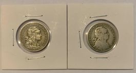 50 Centavos 1929 und 1930 Portugal!!! Selten Jahrgänge!!!