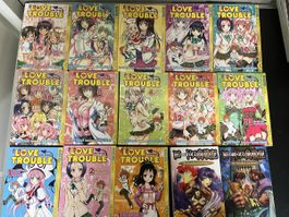Love Trouble Manga Konvolut 15 Bände Tokyopop gebraucht