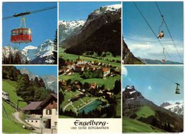 Engelberg - 5 Bild AK