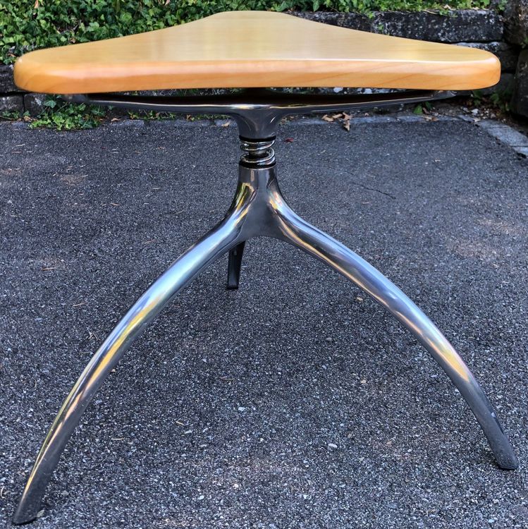 BANDED Dreibein-Jagdhocker Verstellbar & Drehbar – Gepolstert, In Tarnoptik (Camo)