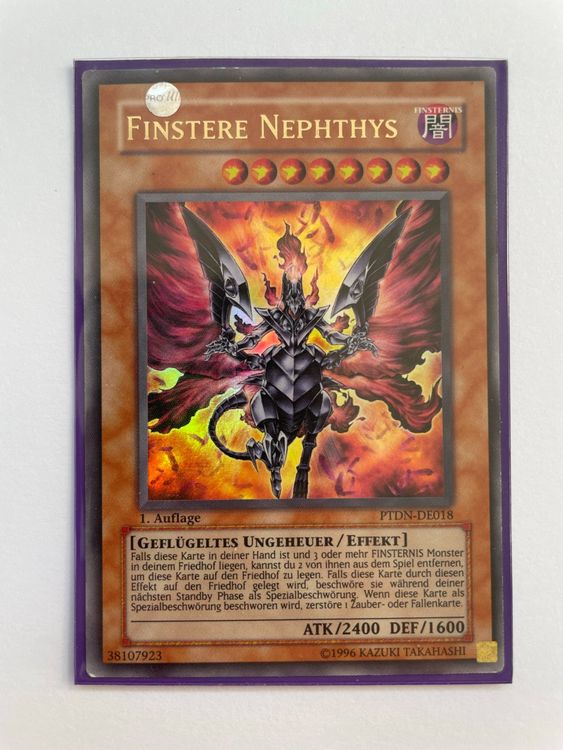 YuGiOh Cyberfinsternis Gewürm Ultra Rare - 1. Auflage Deutsch