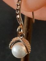 Ohrringe Perle elegant Vintage Chic Strass süss neuwert