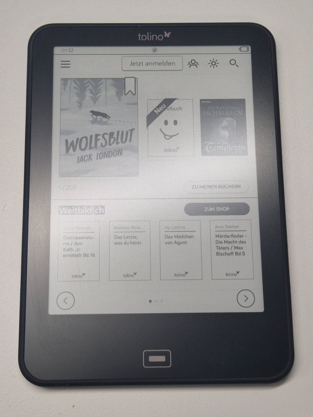 Tolino Tablet PC: E-Reader Tolino Vision 2, getestet & funktioniert – Usato da Luzern venduto da lupol_Verwertungen