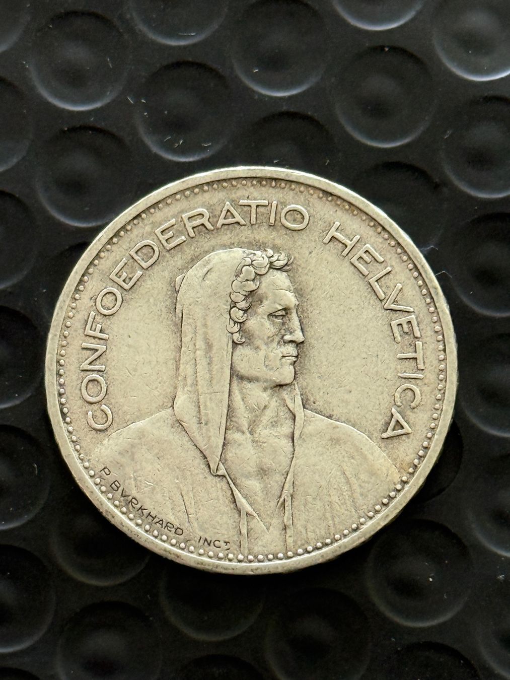 Tutti le monete: 5 Franken 1937  Rar – Usato da Wallisellen venduto da SWISS_SILVER1