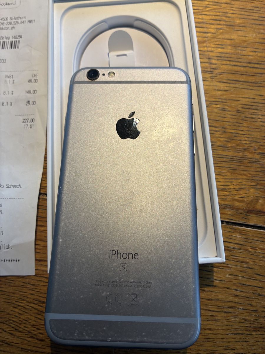 Apple Handys / Smartphones: iphone 6s – Gebraucht aus Langendorf von wagi63 3