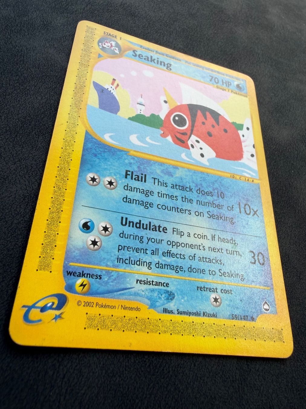 Pokémon Cartes à collectionner: Seaking 59/147 | Aquapolis | EN – D'occasion à Aarau par fgr15 2