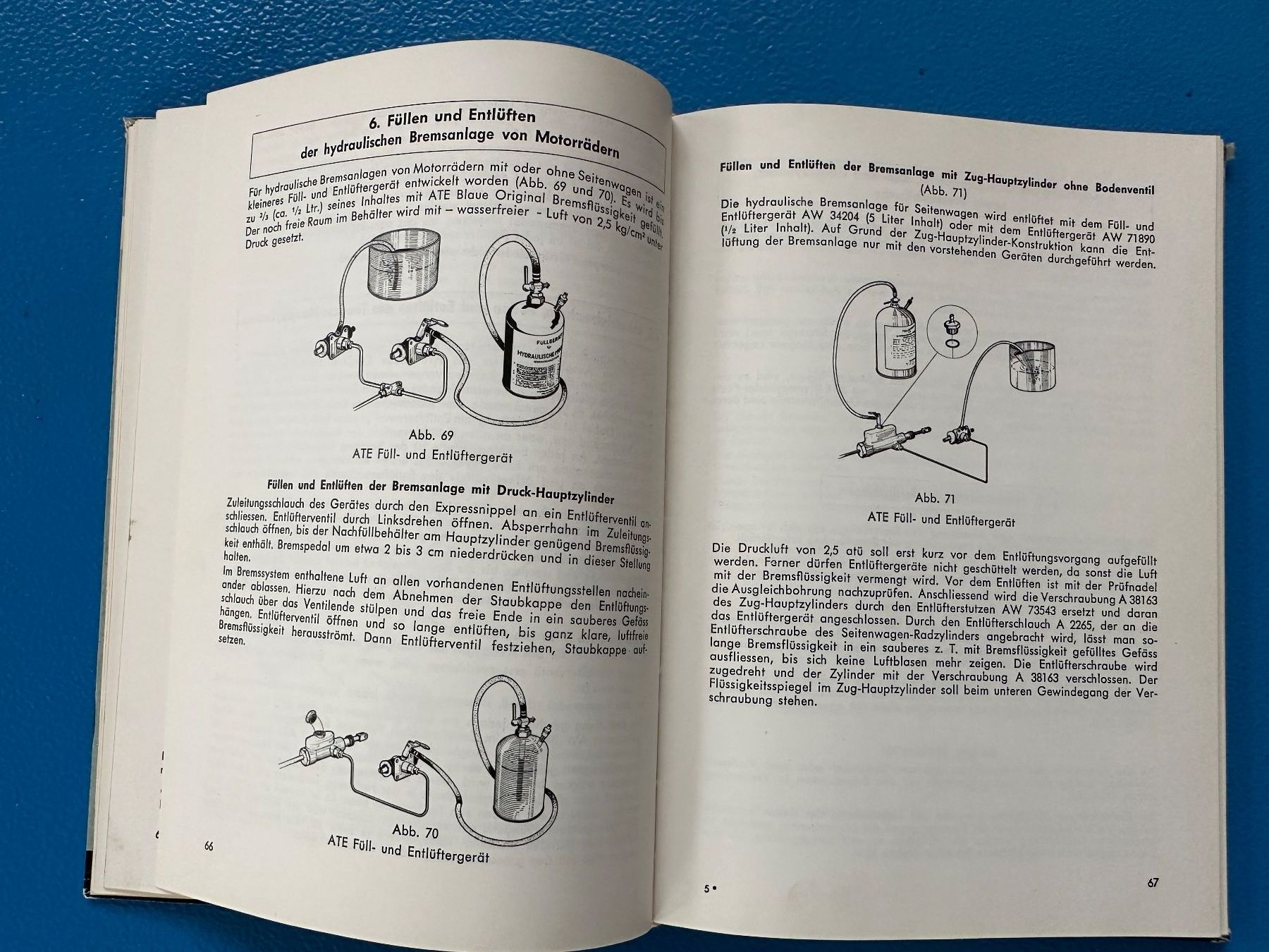 Livres: Bremsen - Handbuch  Ate , 1957 – D'occasion à Boswil par pavo1 8
