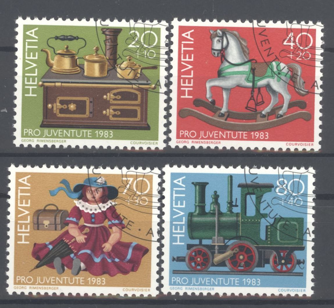 Tutti i francobolli: Pro Juventute 1983, ET, gummiert – Usato da Willisau venduto da Vollstempel