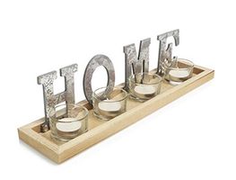 Deko Schriftzug Home Neu Aufsteller
