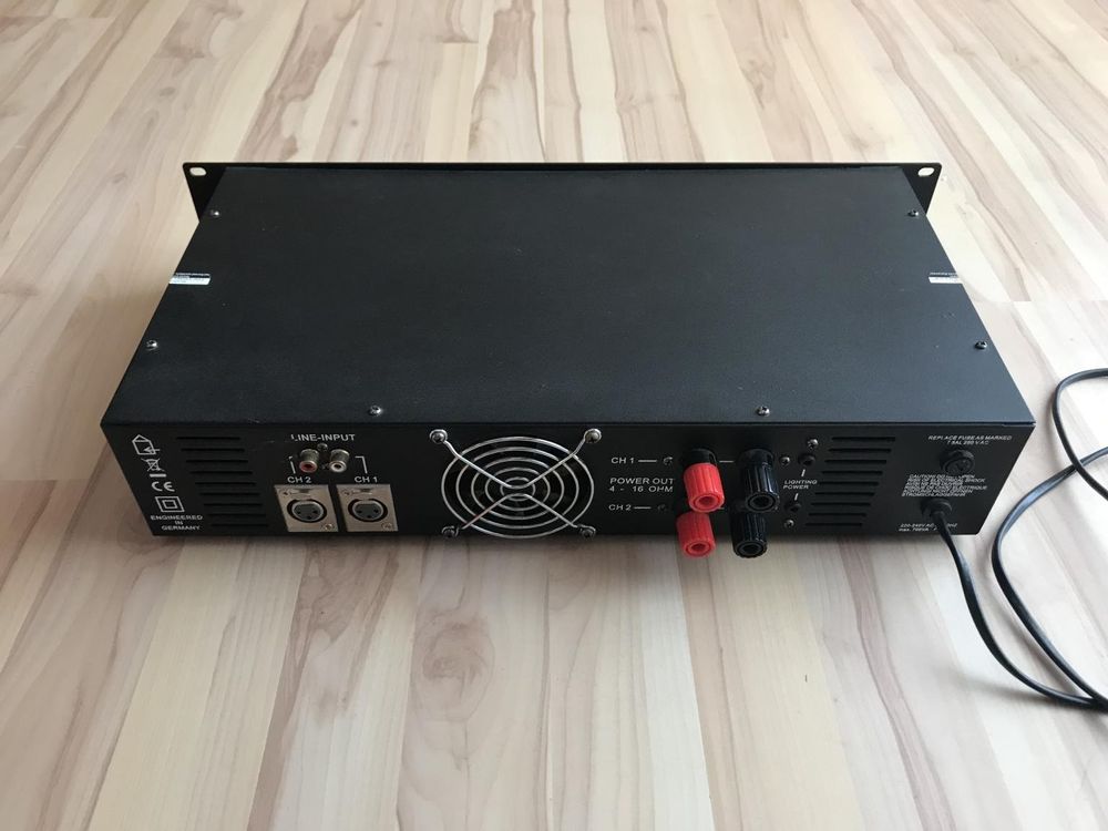 Mc CRYPT PA 5000 MK2 (Audioverstärker) Wie neu! Kaufen auf Ricardo