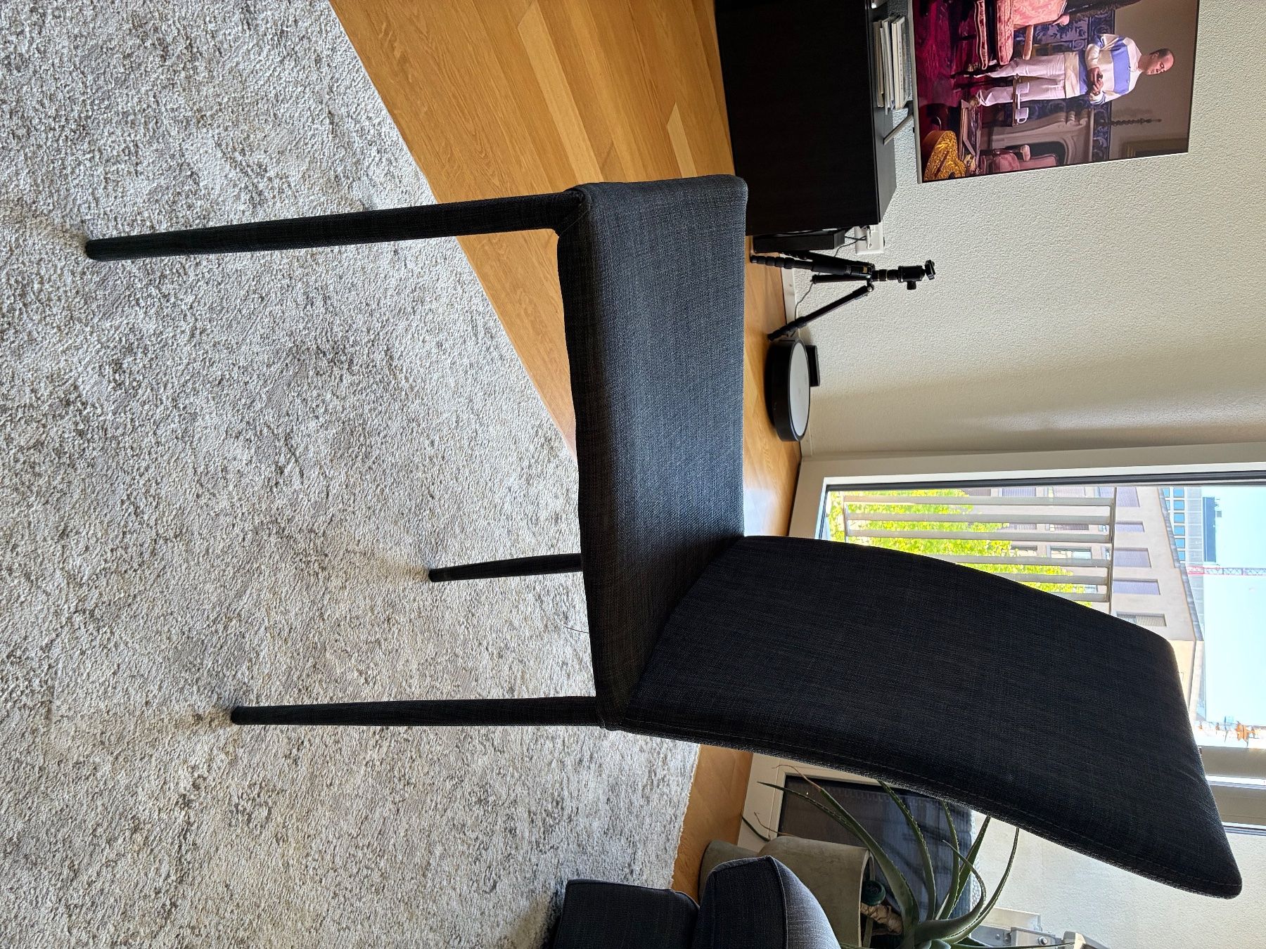 Sedie: 4x chairs, grey and cushioned – Usato da Aarau venduto da ber_hhj5 1