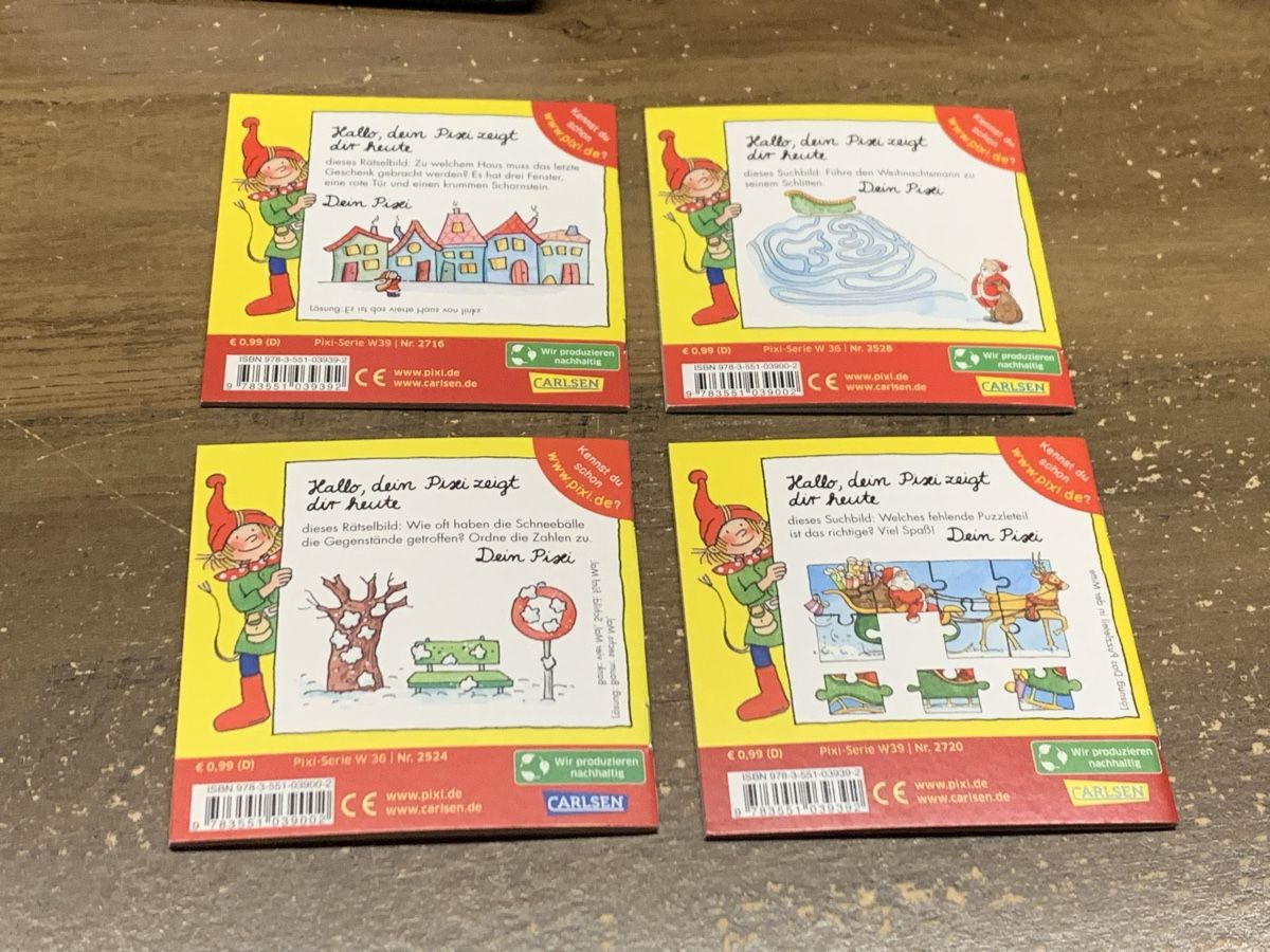 Libri: 4er Set Pixi Büchlein – Usato da Buus venduto da 2013dp 1