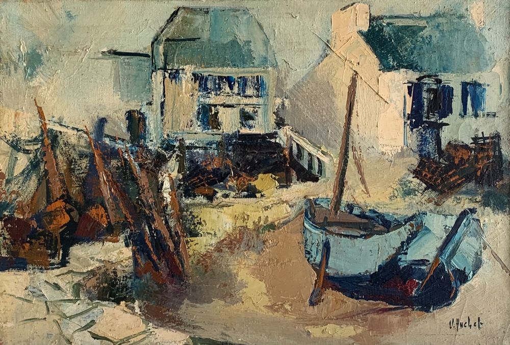 Urbain Huchet (1930?) Gemälde Kaufen auf Ricardo