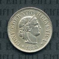 CHF___0.10 1884 unz 10 Rappen