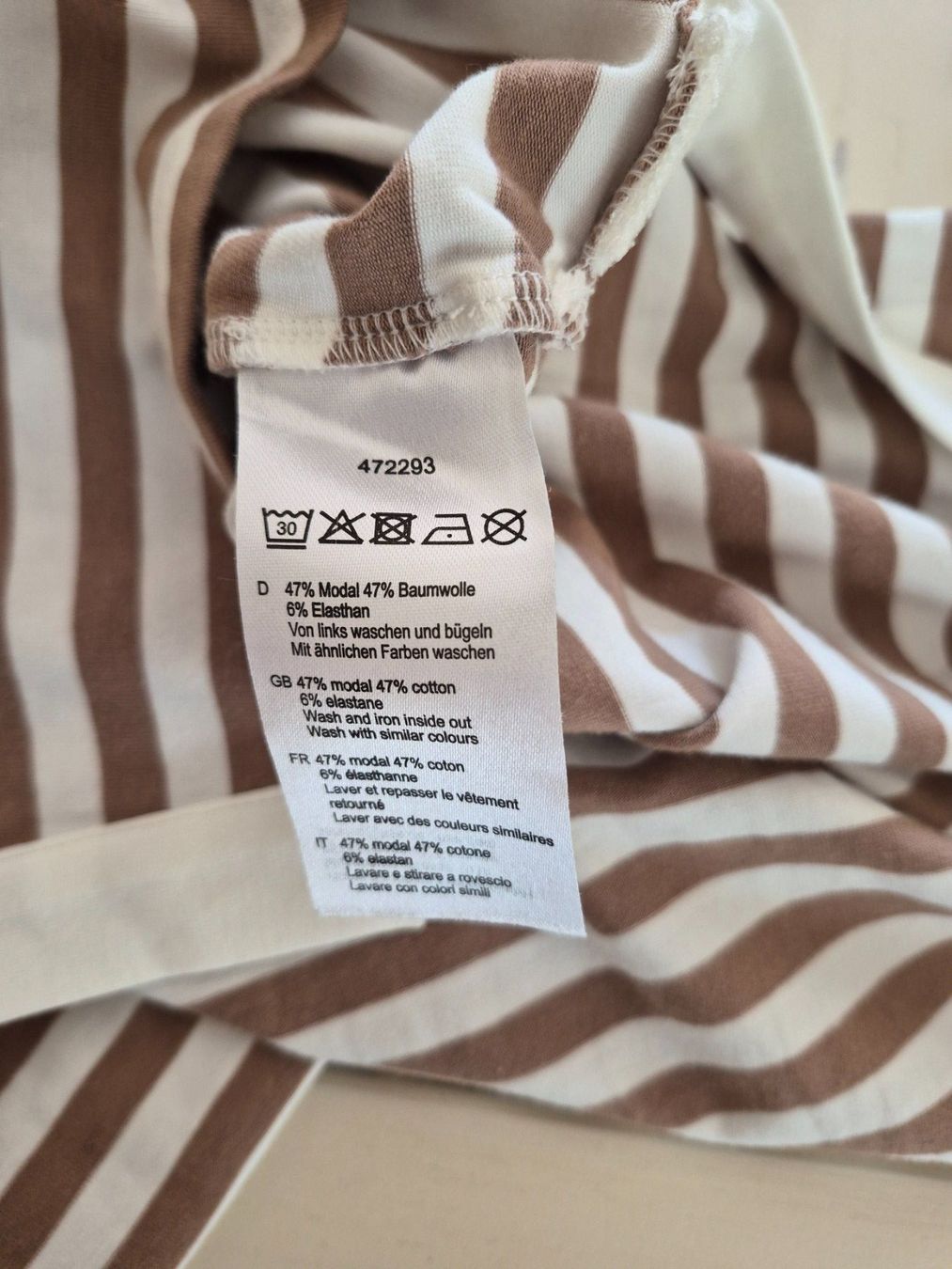 T-shirt: Shirt gestreift, Grösse 44, neuwertig – Nuovo (secondo la descrizione) da Sachseln venduto da Randow 4