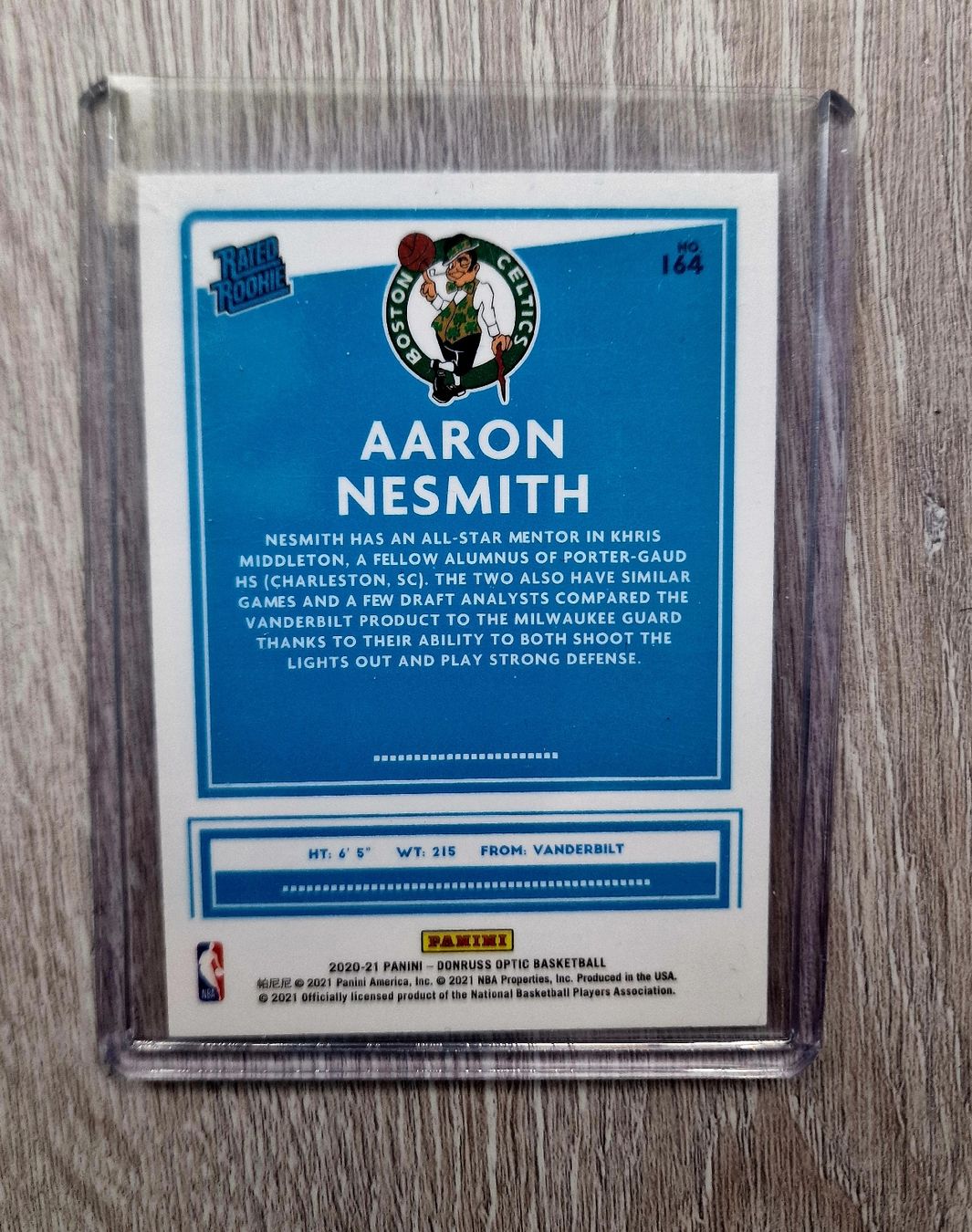 Nba Carte collezionabili: Carte Aaron Nesmith Rookie Optic Celtics – Nuovo (secondo la descrizione) da Chavornay venduto da nuno1974 1