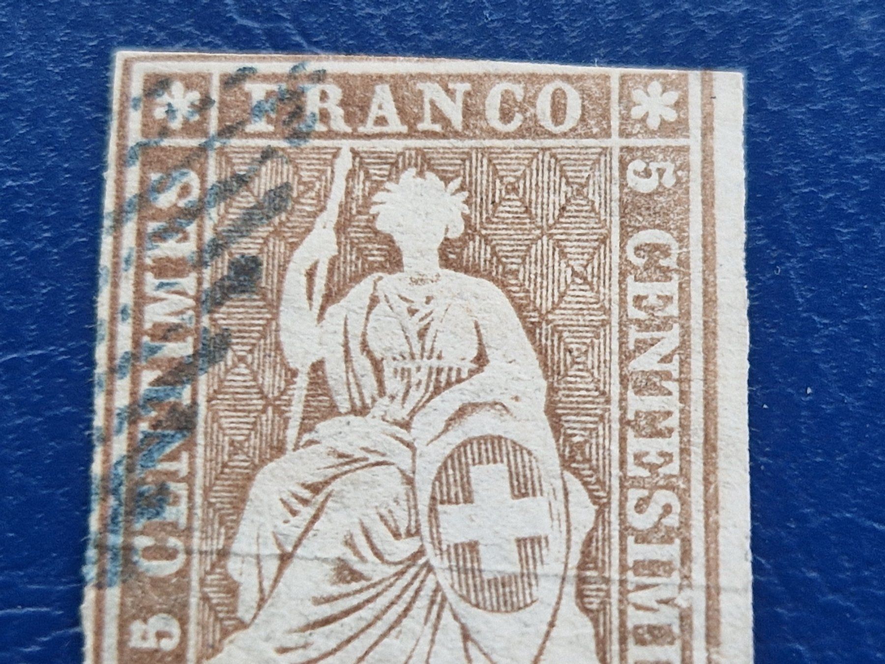Tutti i francobolli: Strubel 22D mit Raute, ab 1.- – Usato da Burgdorf venduto da Glossy01 1