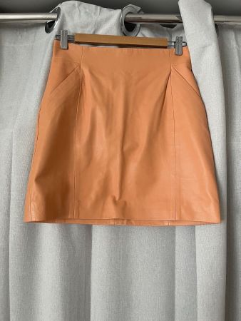 Lederjupe Leder Rock von H&M limited Versand 9.-