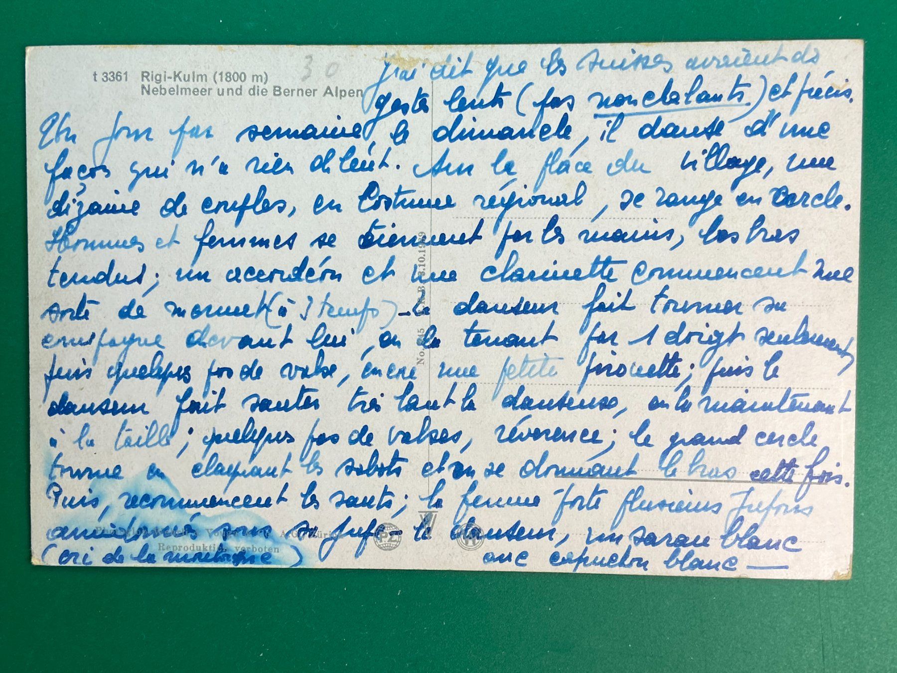Cartoline postali: Rigi-Kulm - Nebelmeer – Usato da Steg VS venduto da danwer74 1