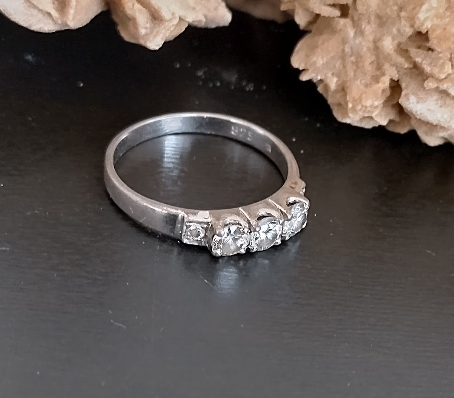 Ringe: GLITZER RING SILBER 925 XS GR.51 – Gebraucht aus Romanshorn von BoutiqueA 3