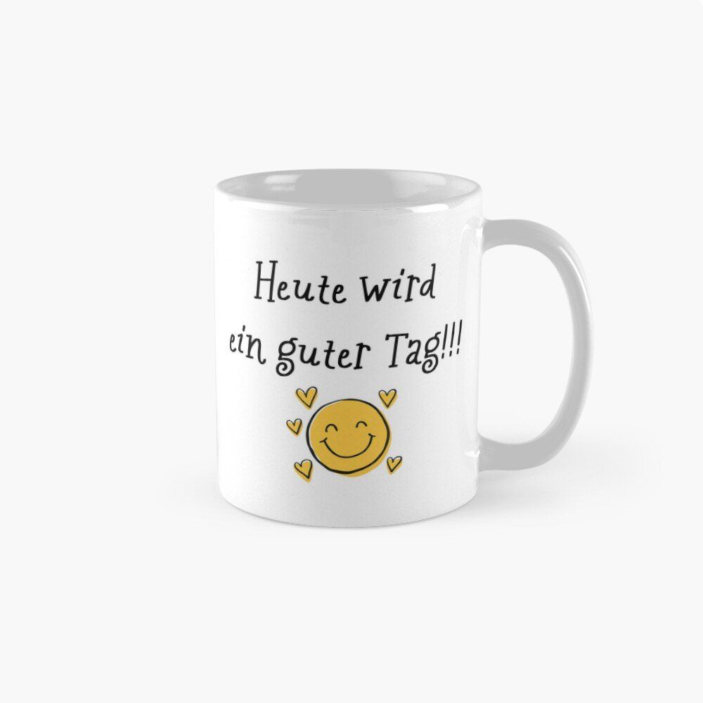 Tasses: Tasse - heute wird ein guter Tag - inkl. Versand – Neuf avec emballage d'origine à Basel par Kunterbunt12 4