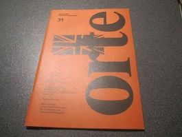 Orte Schweizer Literaturzeitschrift 31