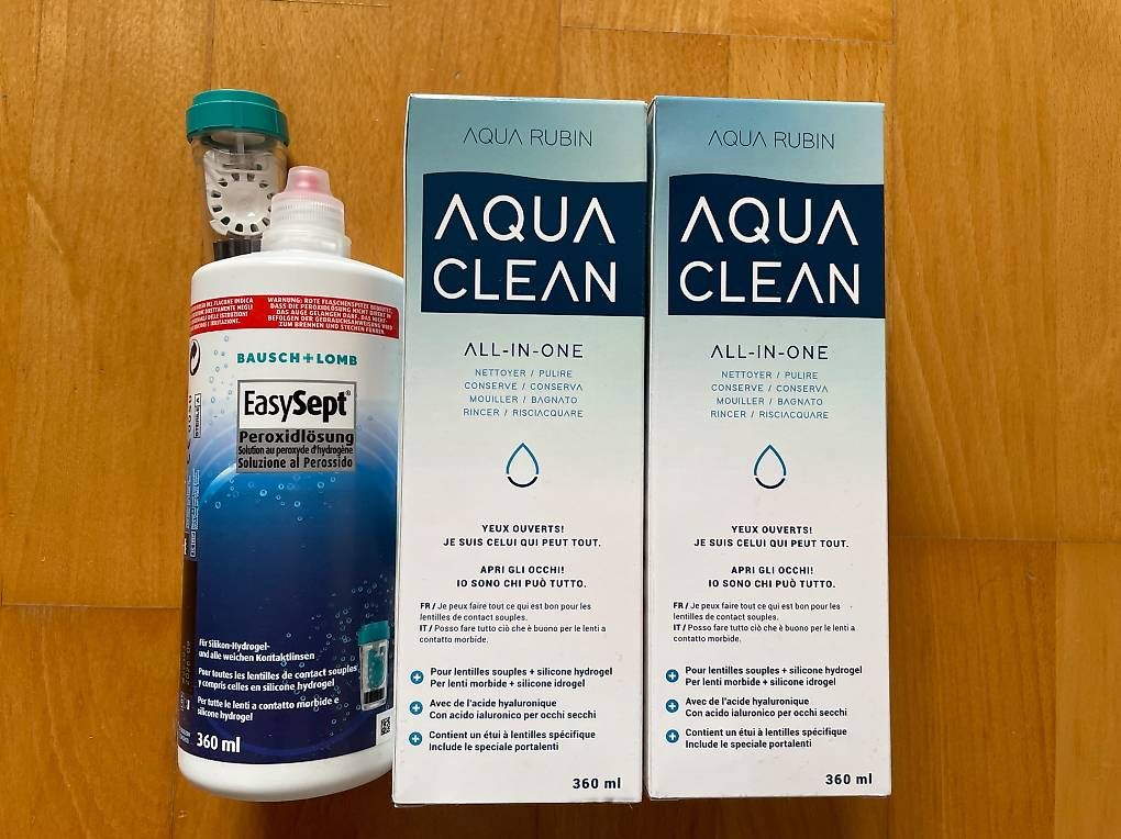 Altro in Cosmetici & Cura: Pflegemittel Kontaktlinsen – Nuovo e nell'imballaggio originale da Lyss venduto da Supermax1981