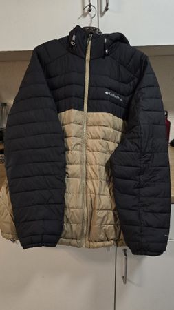 Veste Columbia, beige et noire taille L
