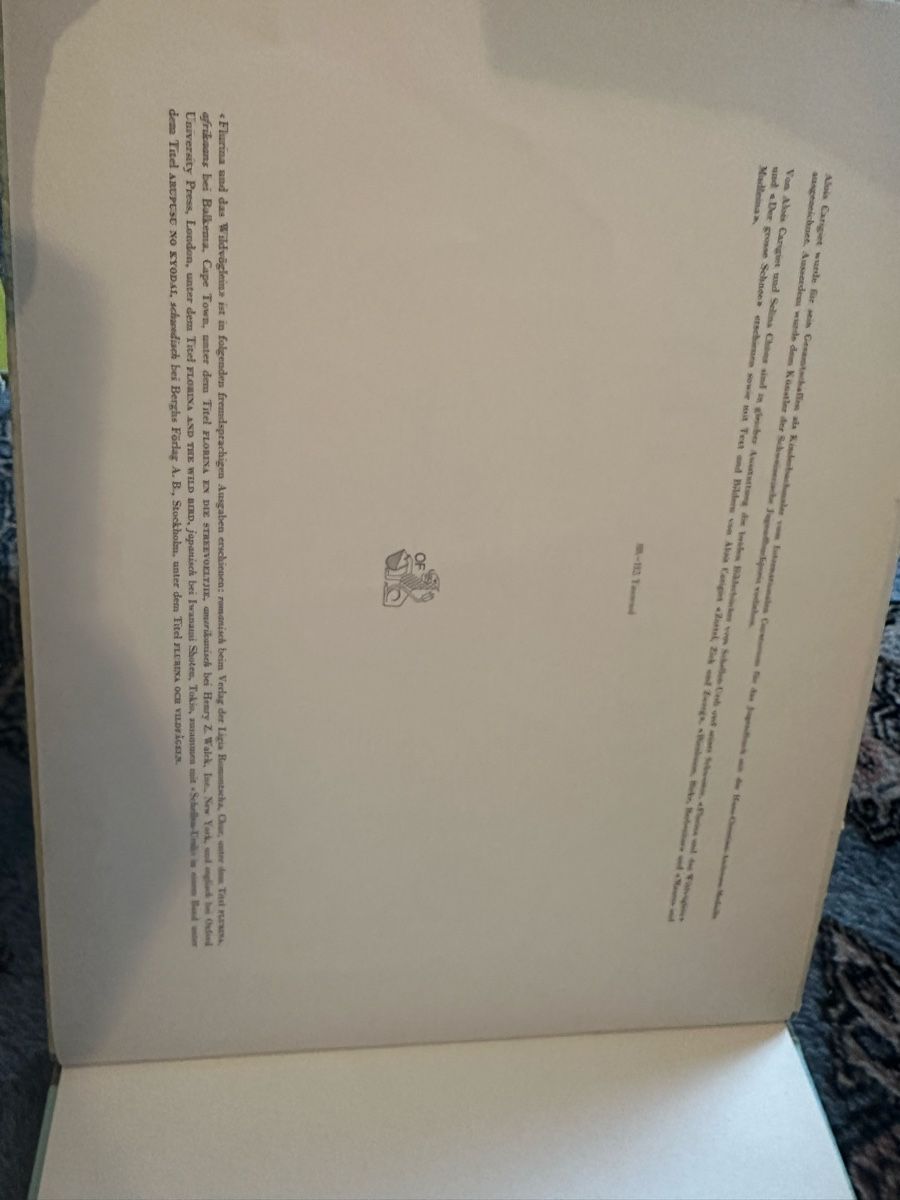 Libri: Flurina und wildvöglein – Usato da Uster venduto da bek_v2ct 2