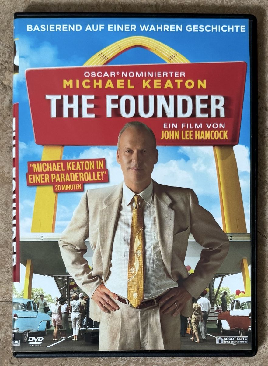 Alle DVDs: THE FOUNDER – Neu (gemäss Beschreibung) aus Dietikon von AndreaSch01