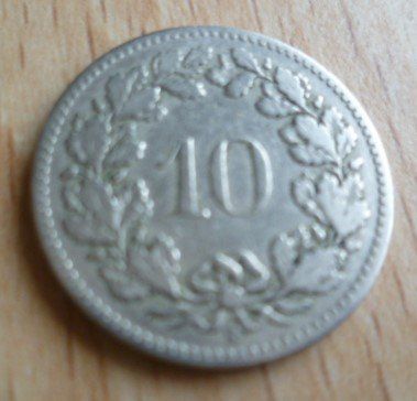 Tutti le monete: CH Münze 10 Rp / 1899 – Usato da Effretikon venduto da Heimstudio 1