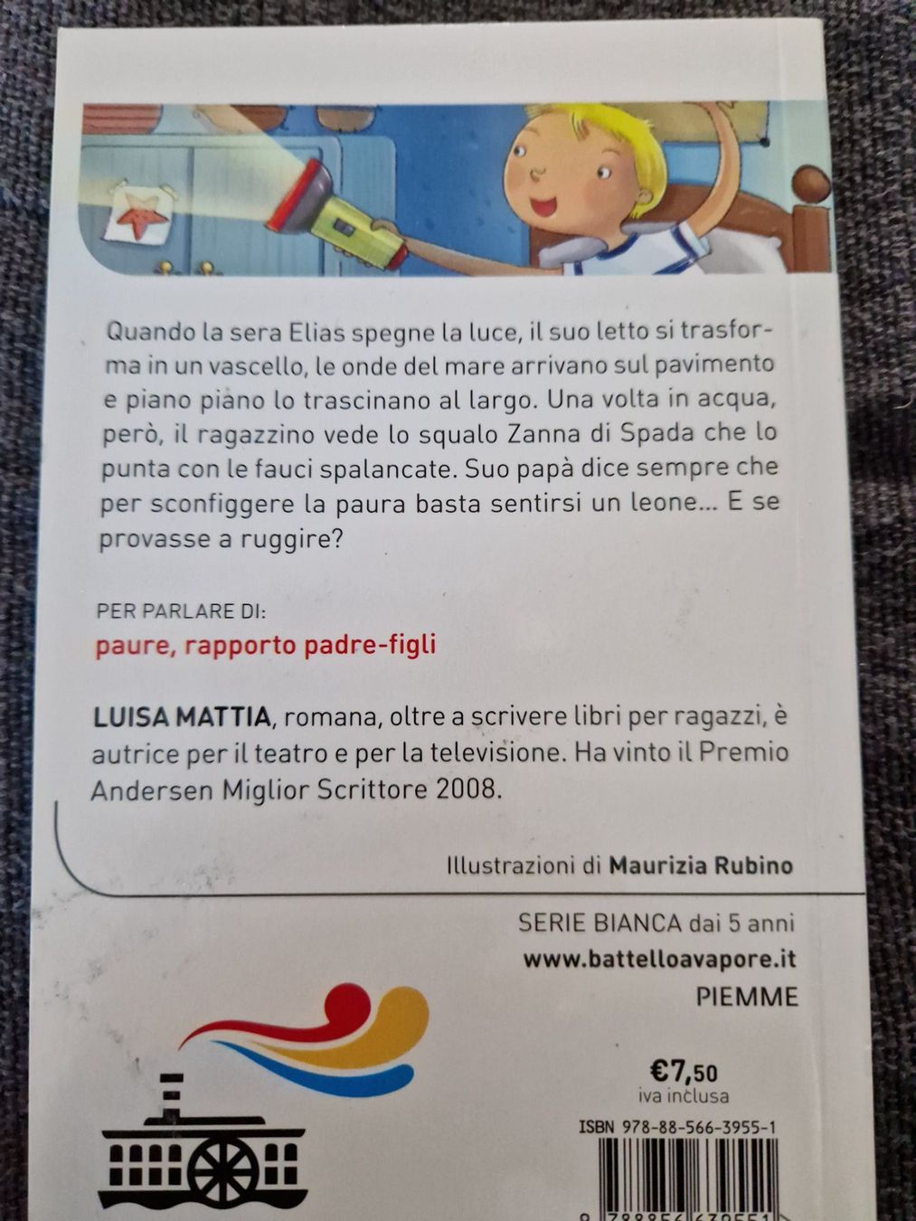 Ital. Kinderbuch Luisa Mattia Elias e il pescecane 5+ (Gebraucht) in ...